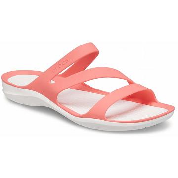 Crocs Swiftwater™ Women's Sandals Pink | Australia 0483GSOL